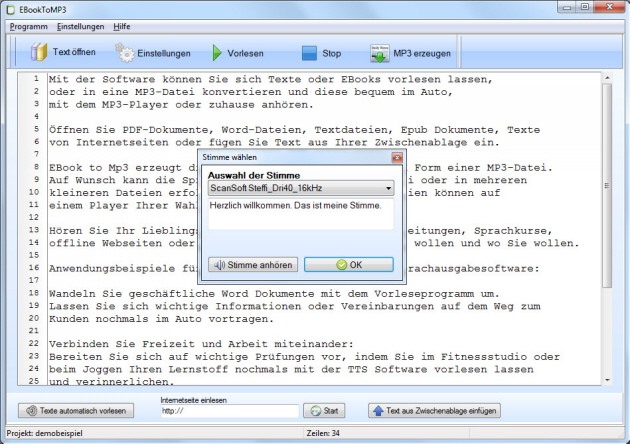 Text to Speech Software deutsch